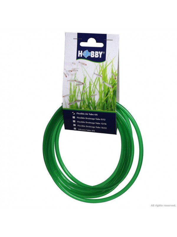 Шланг зелений Hobby Air Tube 4/6мм 3м. (64902)