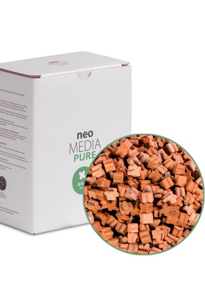 Наповнювач для біофільтрації з нейтральним pH Aquario Neo Media Pure Quad 5л.