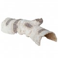 Декорация укрытия Hobby Birch Tunnel 2 25,5×9×7,5 см для террариума и аквариума (36516)