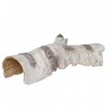 Декорация укрытия Hobby Birch Tunnel 2 25,5×9×7,5 см для террариума и аквариума (36516)