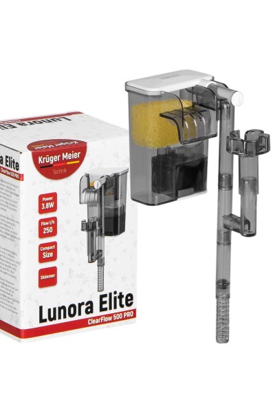 Каскадний фільтр Kruger Meier Lunora Elite 500 зі скіммером для акваріумів 15–35 літрів