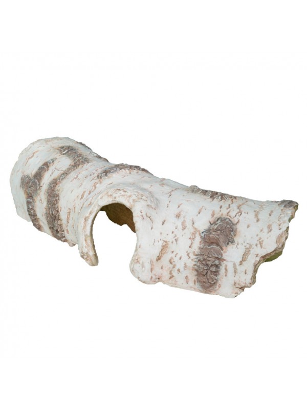Декорация укрытия Hobby Birch Tunnel 3 32,5×14×8 см для террариума и аквариума (36517)