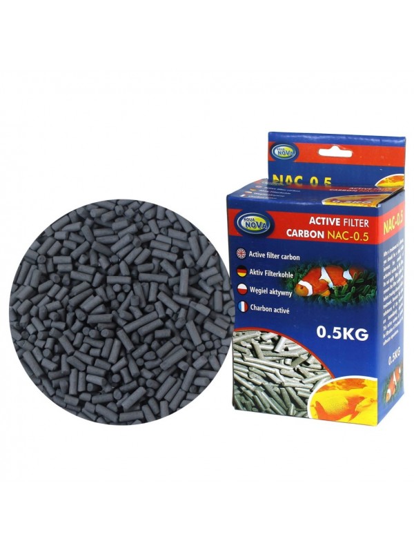 Активоване вугілля Aqua Nova Carbon 0.5кг (NAC-0,5)