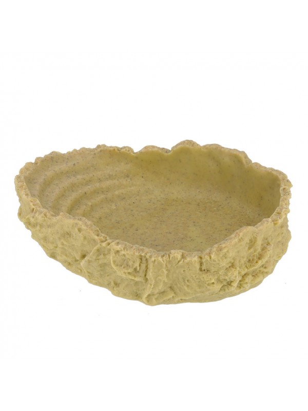 Поилка и миска для купания Hobby Drinking Bowl L ochre 550мл. 20x16x5см (36282)