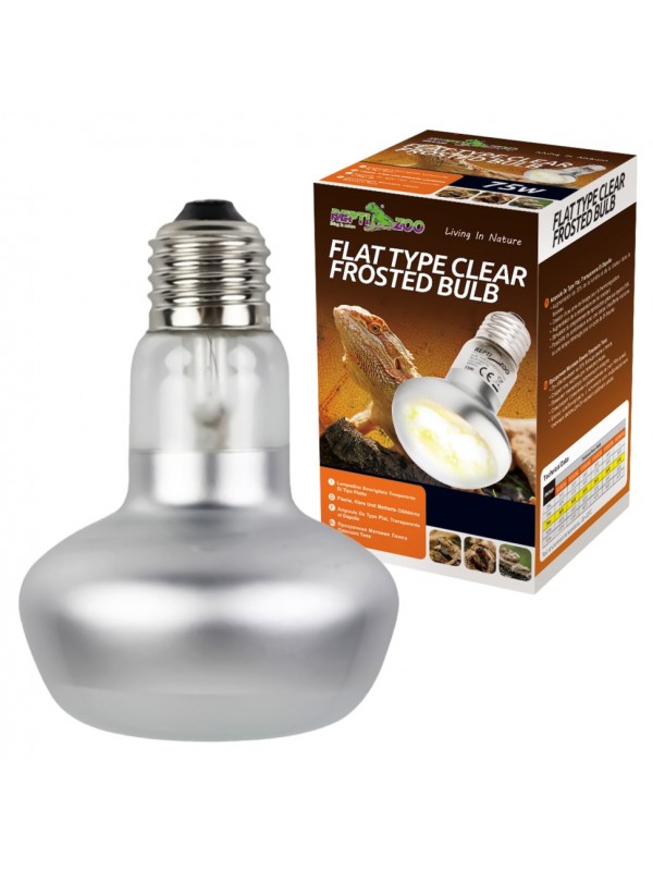 Лампа точкового обігріву Repti-Zoo Flat Type Heating Bulb 50W з UVA-променями для тераріумів (C63050A)