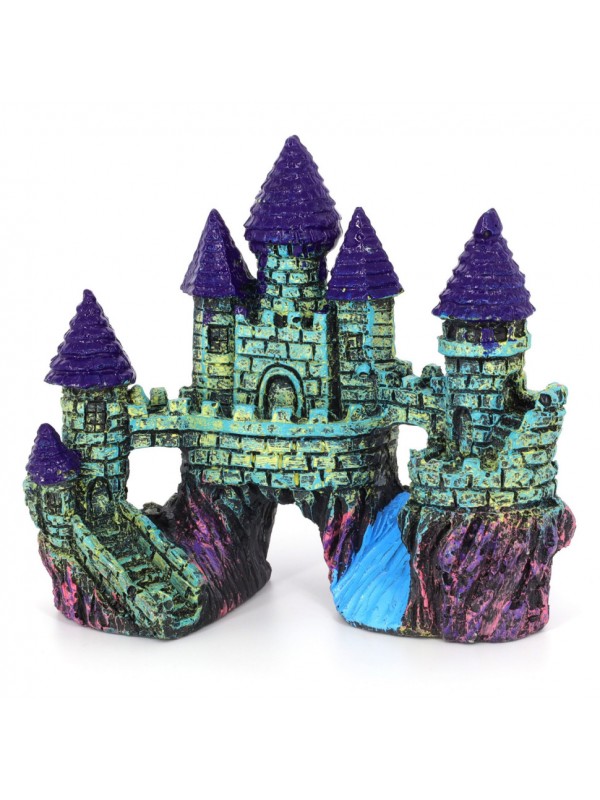 Декорация замок на горе Aqua Nova 15x8x13,5см (AN059)