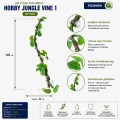 Искусственная лиана Hobby Jungle Vine 1 100 см (37702) - гибкое декоративное растение для террариума, акватерариума и палюдариума. Искусственная лиана Hobby Jungle Vine 1 100 см (37702) - гибкое декоративное растение для террариума, акватерариума и палюдариума.