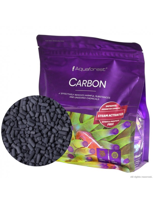 Наповнювач для абсорбуючого очищення без фосфатів Aquaforest Carbon 1л (735056)