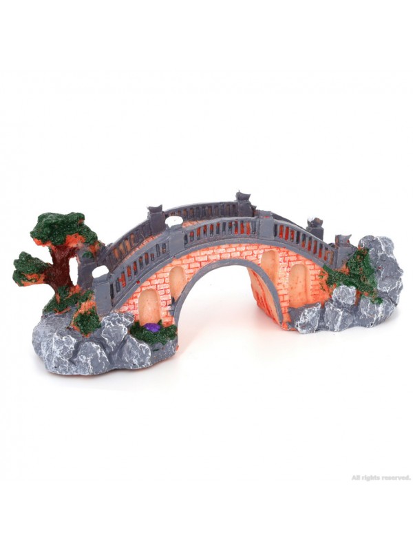 Декорація місток Aqua Nova 16x6x5,5см (AN603-BR)