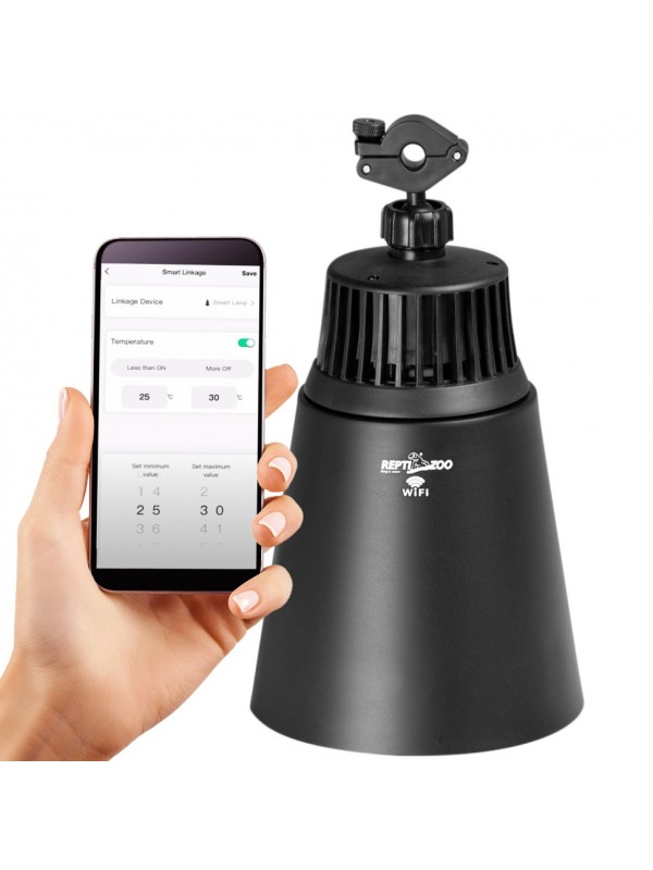 Світильник глибокий рефлекторний з Wi-Fi Repti-Zoo Smart Wi-Fi Deep Lamp M 100W (ZRL04D)