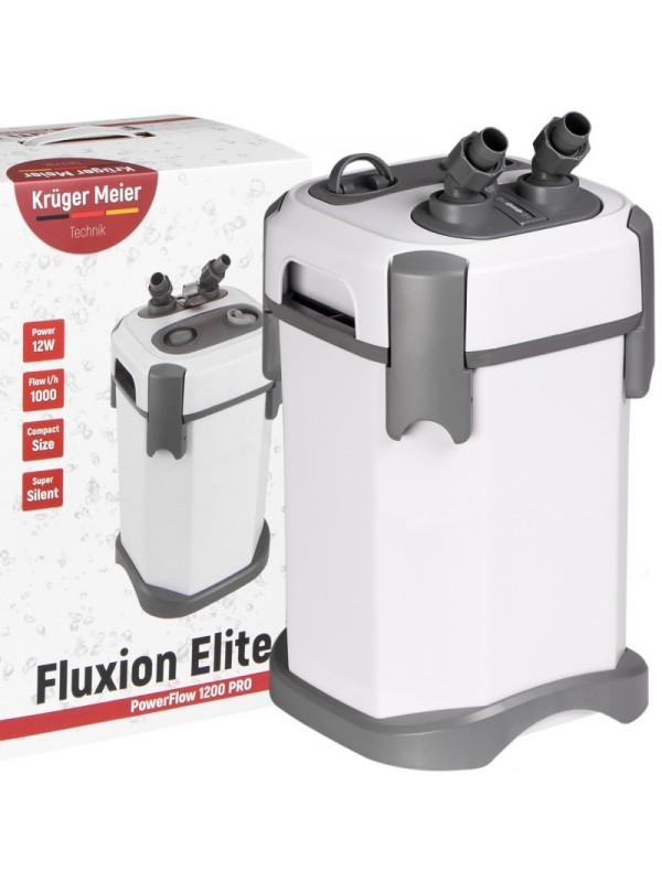 Зовнішній фільтр Kruger Meier Fluxion Elite 1200 PRO для акваріумів 100-250 літрів
