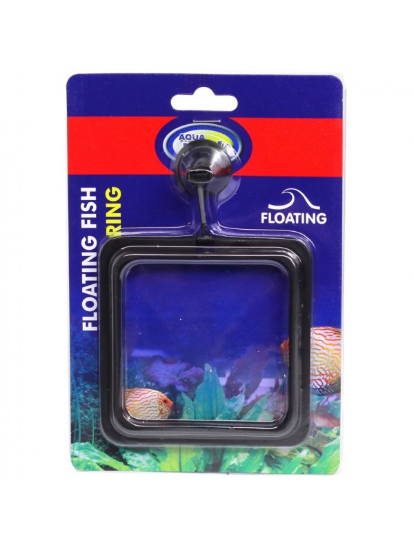 Плаваюча годівниця, квадратна Aqua Nova 10x10см (NFEEDING-RING-SQUARE)
