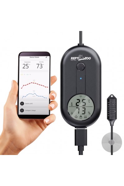 Термогигрометр электронный с Wi-Fi Repti-Zoo Smart Wi-Fi thermo-hygrometer (ZSH105)