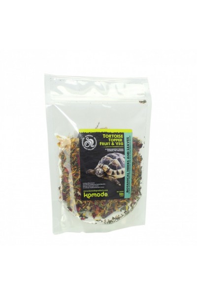 Лекарственная смесь трав для черепах Komodo Topper Fruit  Veg 50г (83308)