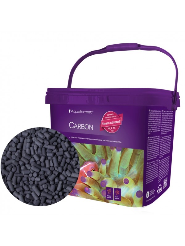 Наповнювач для абсорбуючого очищення без фосфатів Aquaforest Carbon 5л. (735070)
