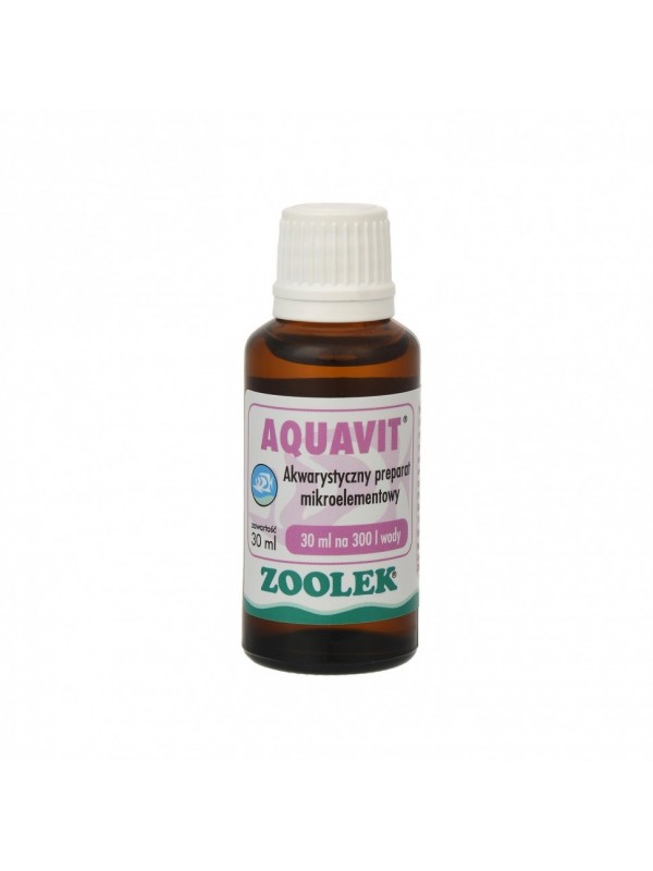 Мікроелементна добавка Zoolek Aquavit 30 мл (0111) для акваріума з 13 біоелементами