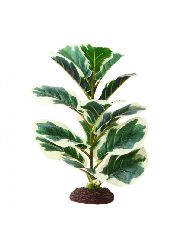 Искусственное растение Hobby Ficus Elastica 1 40 см (37705) для террариума, акватерариума и палюдариума