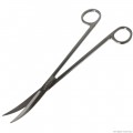 Ножницы угловые Dupla Scaping Tool Stainless Steel Scissor curved 30° 27см. (80018)