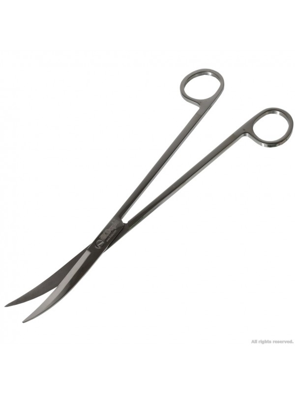 Ножницы угловые Dupla Scaping Tool Stainless Steel Scissor curved 30° 27см. (80018)