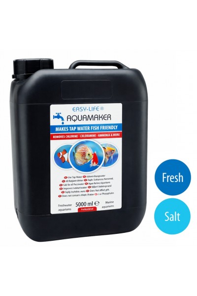 Кондиціонер і детоксикатор води Easy-Life AquaMaker 5000мл (AQM5000) для акваріума та ставка