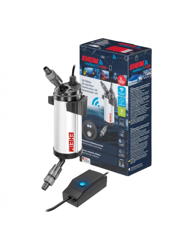 Стерилізатор з Wi-Fi управлінням Eheim reeflexUV+e 500 (3732210)