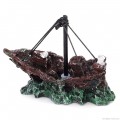 Декорация затонувший корабль Aqua Nova 12x5,5x10см (AN664)