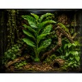 Искусственное растение Hobby Marantha Tree 55 см (37708) для террариума, акватерариума и палюдариума