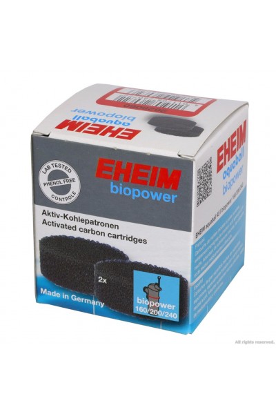 Угольный верхний фильтрующий картридж для Eheim biopower 160-240 (2628060)