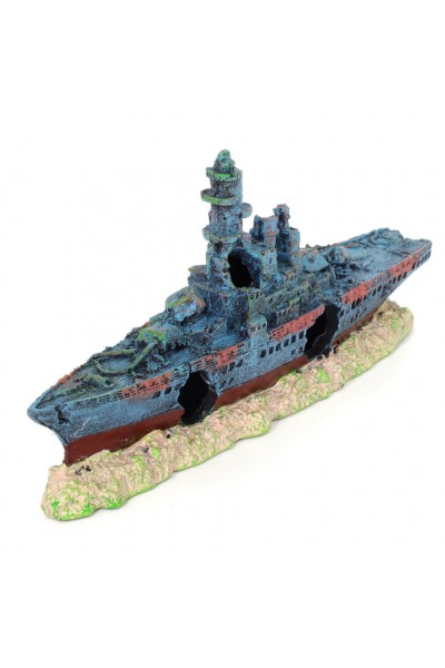 Декорація затонулий корабель Aqua Nova 23x4,5x11см (AN673)