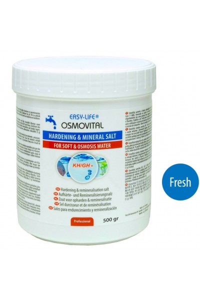 Мінеральна сіль для ремінералізації осмосної води Easy-Life OsmoVital 500г (OSM0500) підвищення KH і GH