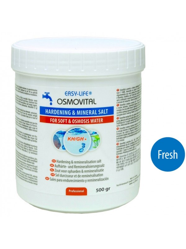 Мінеральна сіль для ремінералізації осмосної води Easy-Life OsmoVital 500г (OSM0500) підвищення KH і GH