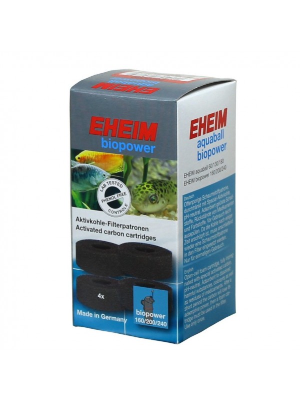 Вугільний нижній фільтруючий картридж для Eheim aquaball 60-180/biopower 160-240 (2628080)