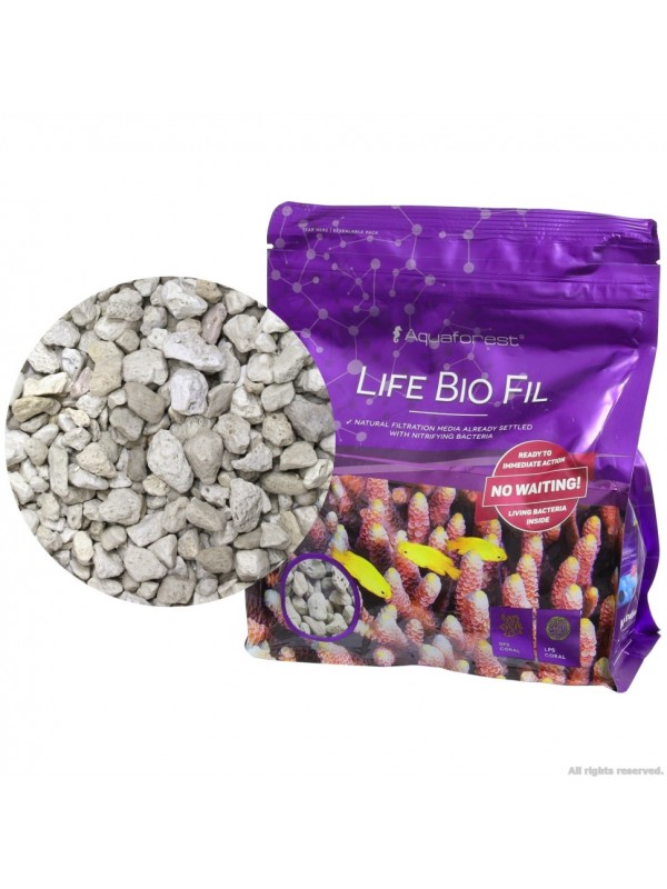 Наповнювач для біологічної фільтрації Aquaforest Life Bio Fil 1.2л. (735155)