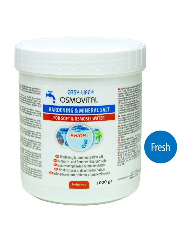 Мінеральна сіль для ремінералізації осмосної води Easy-Life OsmoVital 1000г (OSM1000) підвищення KH і GH