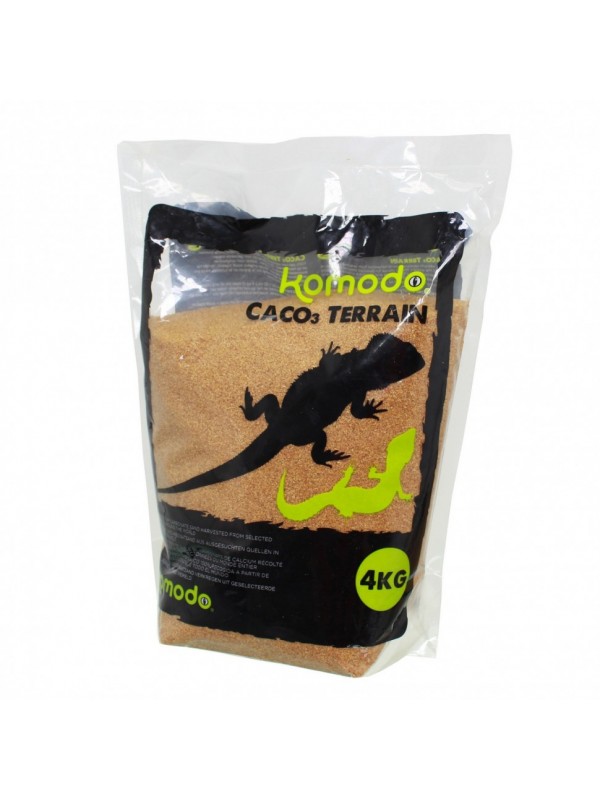 Харчовий пісок для рептилій Komodo CaCo3 Sand Caramel 4кг (U46058)