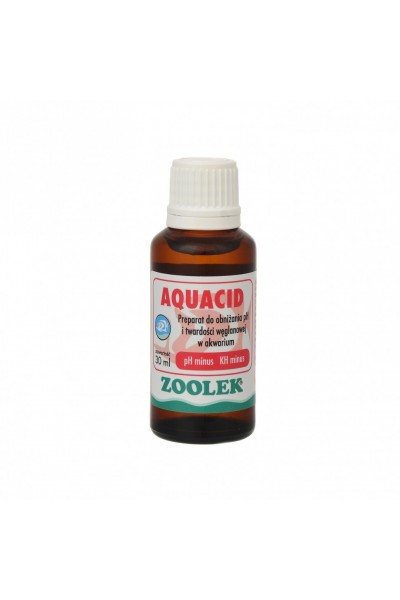 Зниження pH та карбонатної твердості KH у прісноводному акваріумі Zoolek Aquacid 30мл (0131)