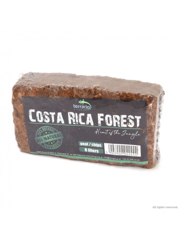 Субстрат из кокосового волокна Terrario Costa Rica Forest 8л