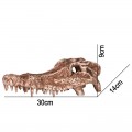 Декорація череп крокодила Terrario Crocodile Skull 30x14x9см (A15911)