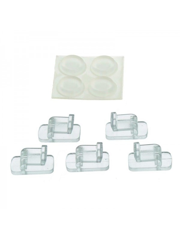 Клипсы для стекла (5x) и ножки (4x) для Eheim aquastyle/nano shrimp (7428858)