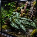 Искусственное растение Hobby Calathea 2 40×20 см (37715) для террариума, акватерариума и палюдариума