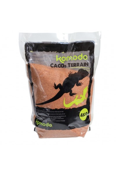 Харчовий пісок для рептилій Komodo CaCo3 Sand Terracota 4кг (U46074)