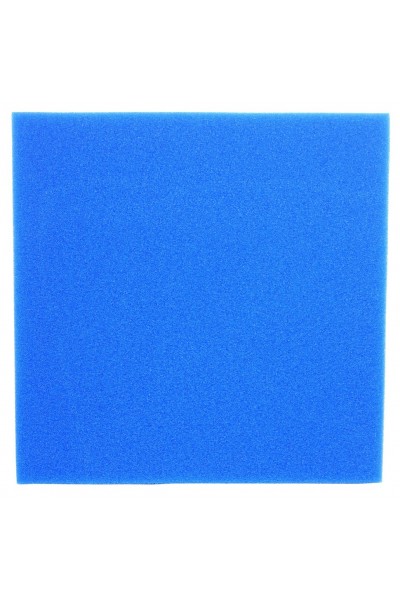 Фільтруюча губка тонкої очистки Hobby Filter sponge blue ​50x50x3см ppi 30 (20460)