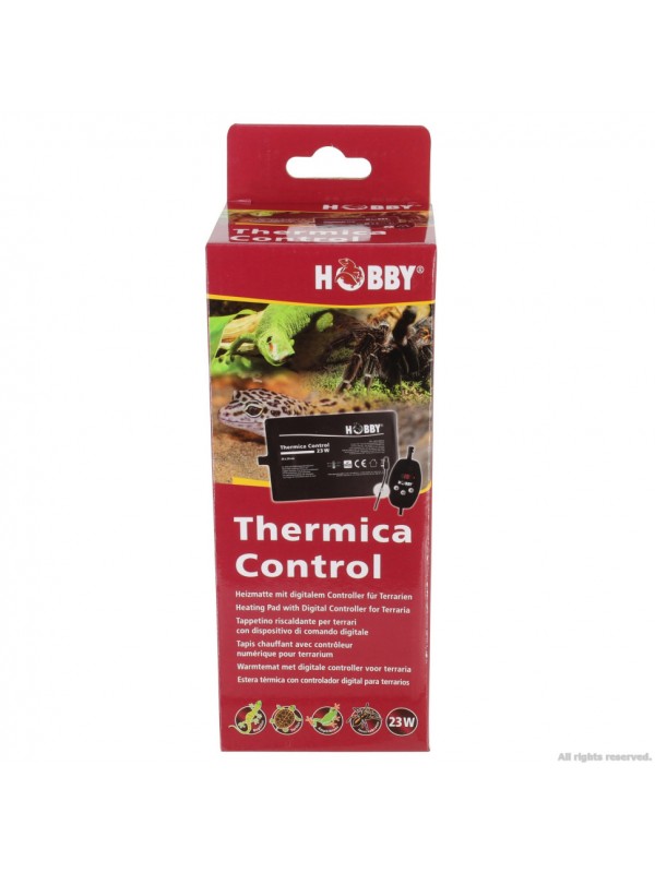 Нагрівальний мат водонепроникний з контролером Hobby Thermica Control 23 Ват IP67 30x20см (37126)