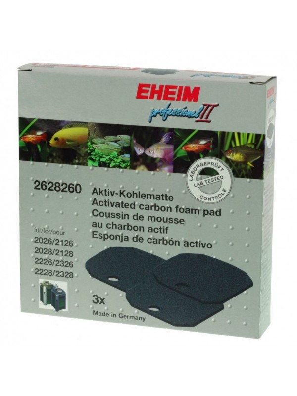 Фільтруючі прокладки з активованим вугіллям для Eheim professionel/II і Eheim eXperience 350 (2628260)