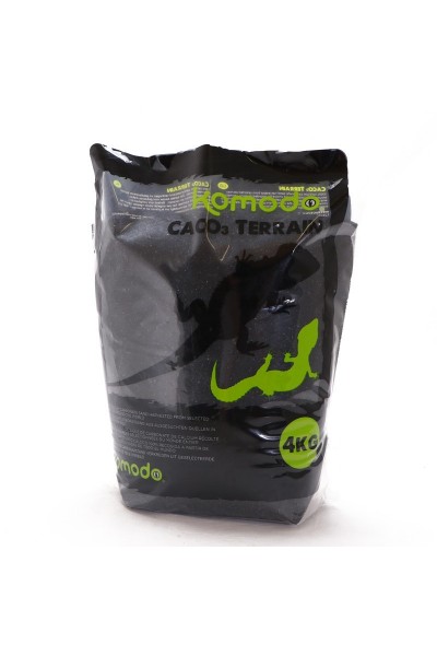 Пищевой песок для рептилий Komodo CaCo3 Sand black 4кг (U46080)