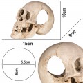 Декорация черепа человека Terrario Human Skull XL 15x10x9см (161012)