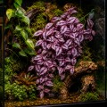 Искусственное растение Hobby Climber Purpurea 70 см (37726) для террариума, акватерариума и палюдариума