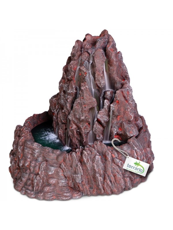Декорація фонтан Terrario Volcano Fountain 22x23x21см (232321)