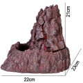 Декорація фонтан Terrario Volcano Fountain 22x23x21см (232321)