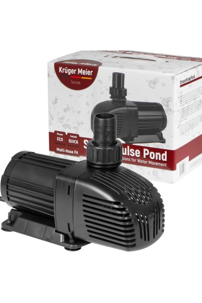 Енергоефективний насос для ставка Kruger Meier StreamPulse Pond 8000 л/год із захистом